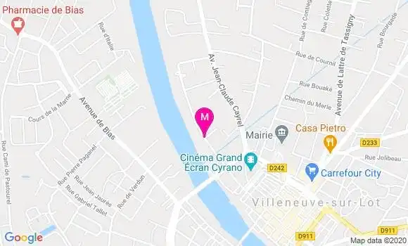 Localisation Dr Jean Michel Galan