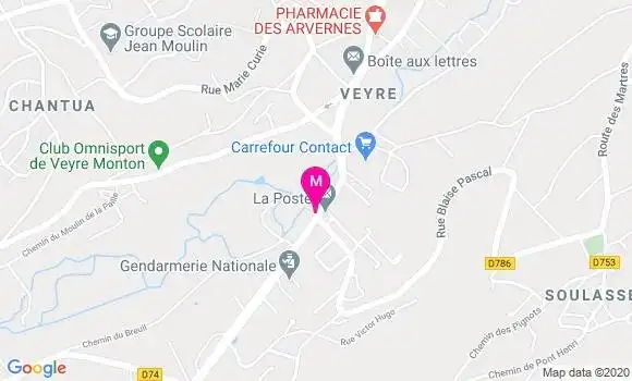 Localisation Dr Maryvonne Briquet