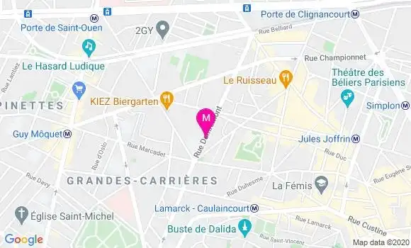 Localisation Dr Patrick Le Bozec