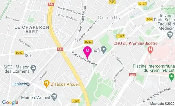 Localisation Dr Alain Bessis