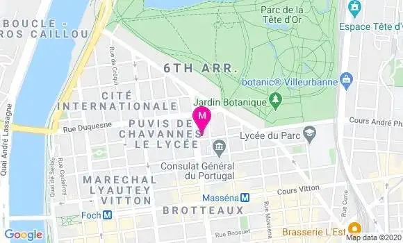 Localisation Dr Thierry Secchi