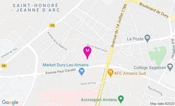 Localisation Dr Thomas Petit