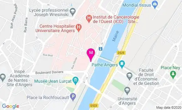 Localisation Dr Christian Le Clech