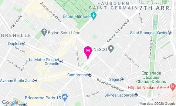 Localisation Dr Jean Claude Amoric