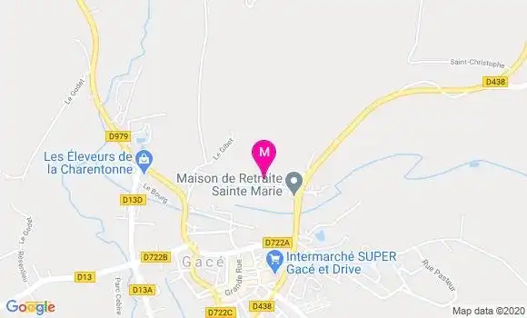 Localisation Dr Philippe Jourdain