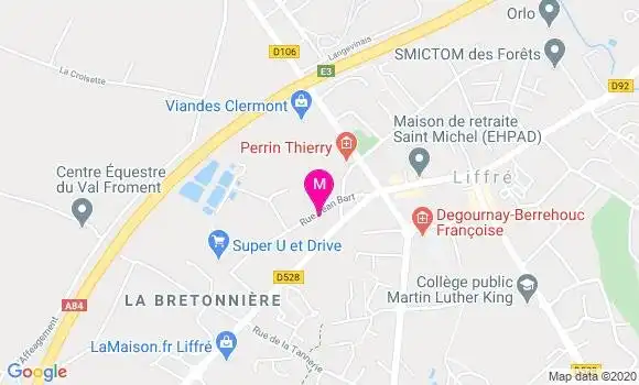Localisation Dr Philippe Chelin