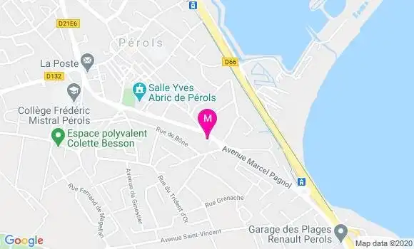 Localisation Dr Roc Dezeuze