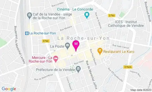 Localisation Dr Claude Tredaniel