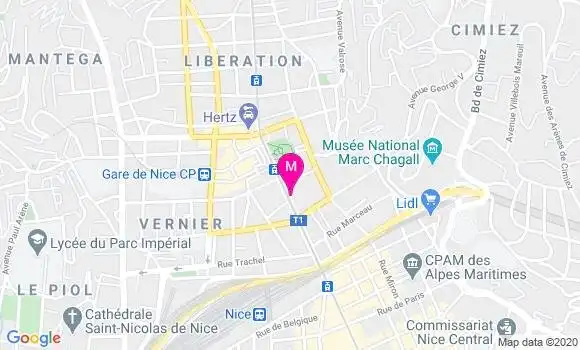 Localisation Dr François Desruelles