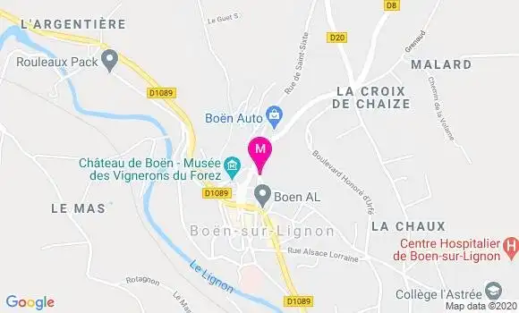 Localisation Dr Sébastien Castelain