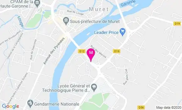 Localisation Dr Eric Menat