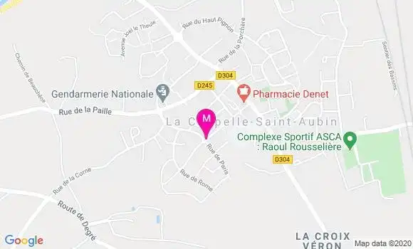 Localisation Dr Jean Charles Poupelin