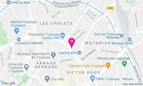 Localisation Dr Jean Charles Gros