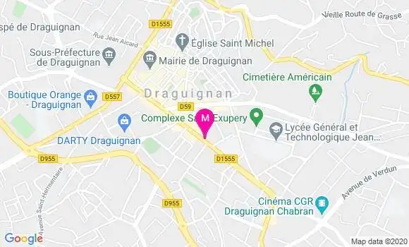 Localisation Dr Mustapha Benhamou