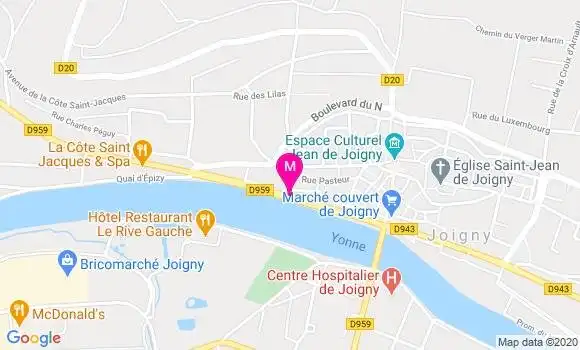 Localisation Dr Christiane Boulitrop