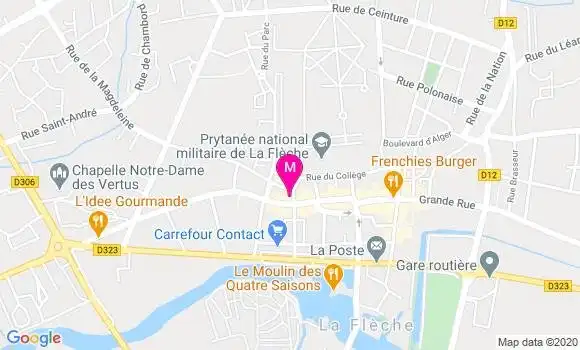 Localisation Dr Isabelle Rattoray Gandar