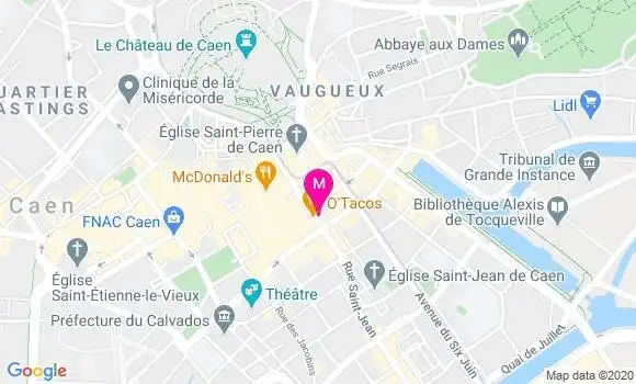 Localisation Dr Patricia Berger