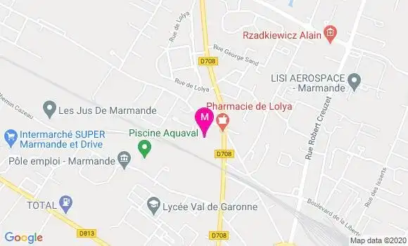 Localisation Dr Karine Dupart Batailler