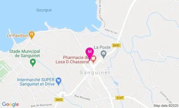 Localisation Dr Philippine Mauriac