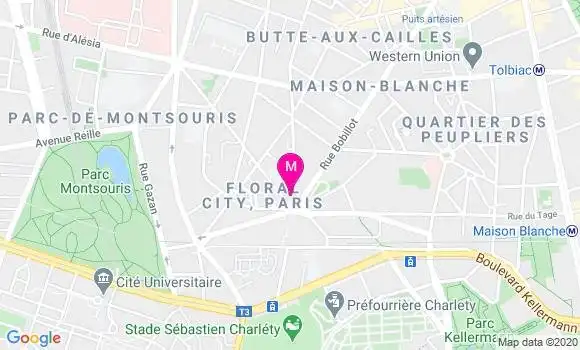 Localisation Dr Philippe Reboud
