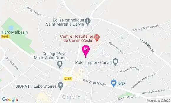 Localisation Dr Laurent Plachez