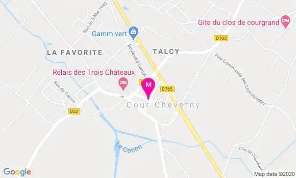 Localisation Dr Brigitte Collard Lalle