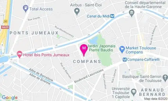 Localisation Dr Claudine Faucheux