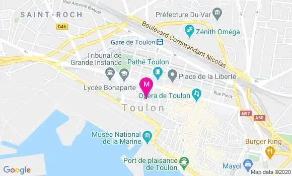 Localisation Dr Christophe Faraut