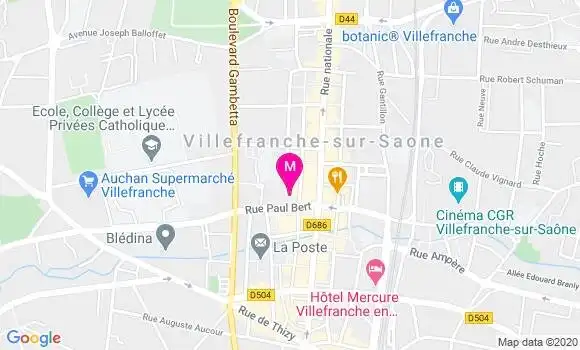 Localisation Dr Christine Leclercq