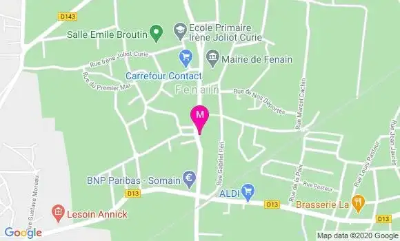 Localisation Dr Alphonse Rosa