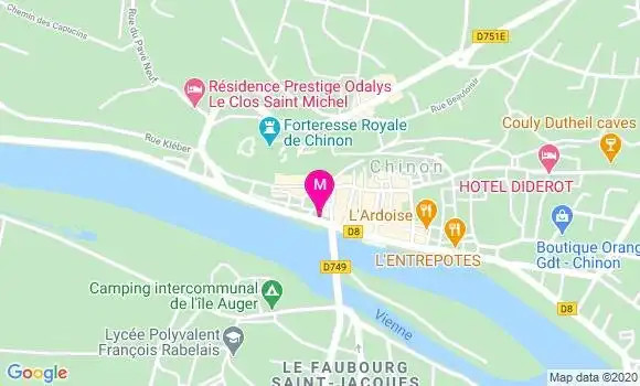 Localisation Dr Bernard Cafour