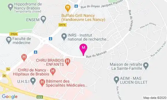 Localisation Dr Bruno Chenuel