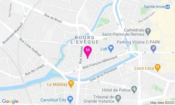Localisation Dr Sonia Pessel