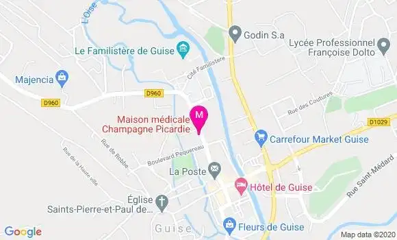 Localisation Dr Jérôme Langrand