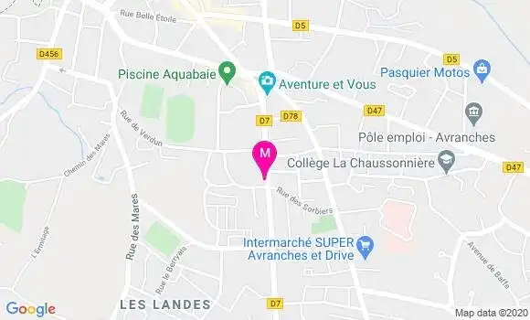 Localisation Dr Erwan Le Doze