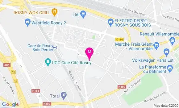 Localisation Dr Catherine Leleu