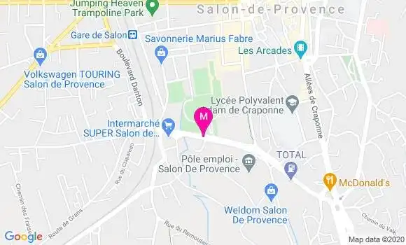 Localisation Dr Isabelle Pergeline