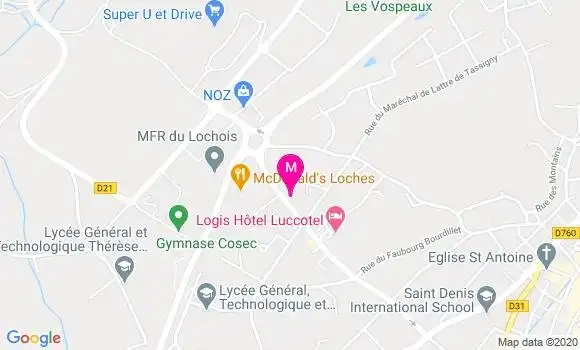 Localisation Dr Fabienne Py Bereau