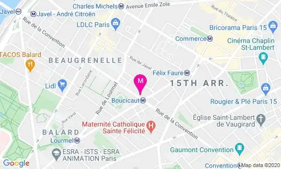 Localisation Dr Fabrice Vine