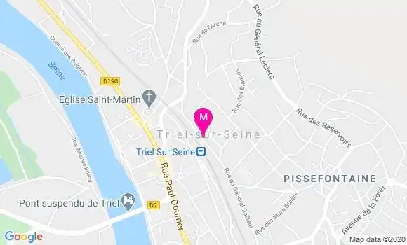Localisation Dr Alina Harraudeau