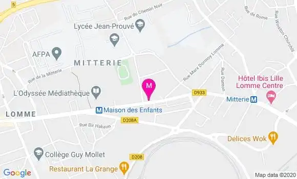 Localisation Dr Jean François de Ruyter