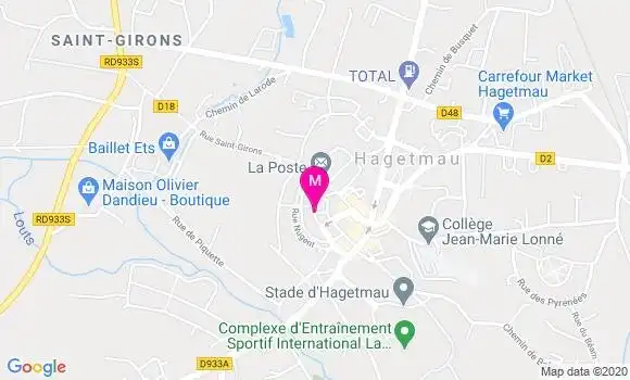 Localisation Dr Serge Borredon