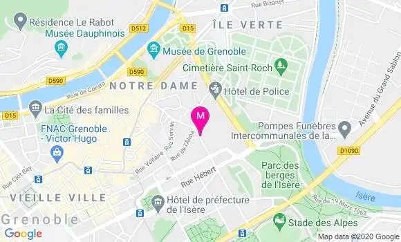Localisation Dr Grace Estellon
