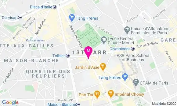 Localisation Dr Catherine Pasquet Dumonteil