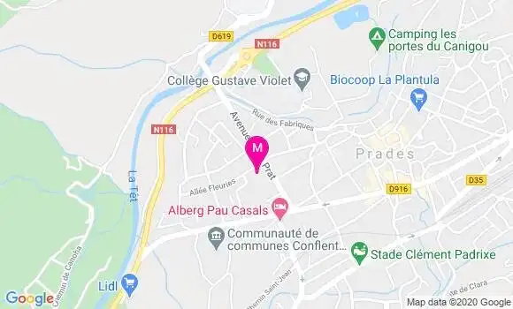 Localisation Dr Jean Rondes