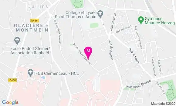 Localisation Dr Sylvie Deplace