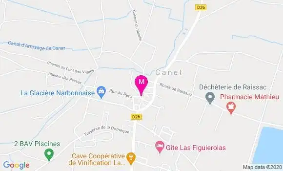 Localisation Dr Philippe Bertazzon