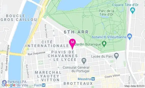 Localisation Dr Annick Wattiez