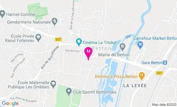 Localisation Dr Isabelle Nogues Deshayes
