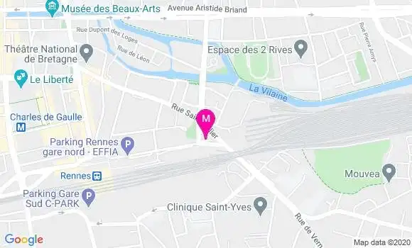Localisation Dr Agnès Mocquard